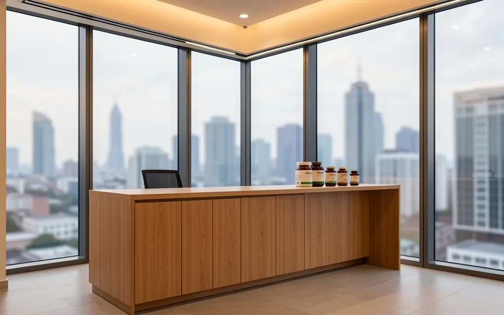 Interior kantor Strong Indo di Jakarta Selatan